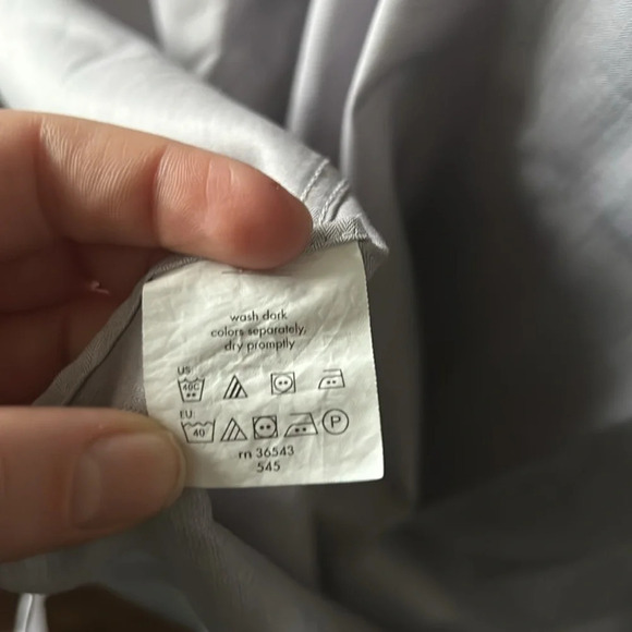 Gray Calvin Klein Button Up - Picture 5 of 6